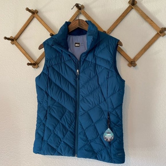 REI Down Puffy Vest - Picture 1 of 6